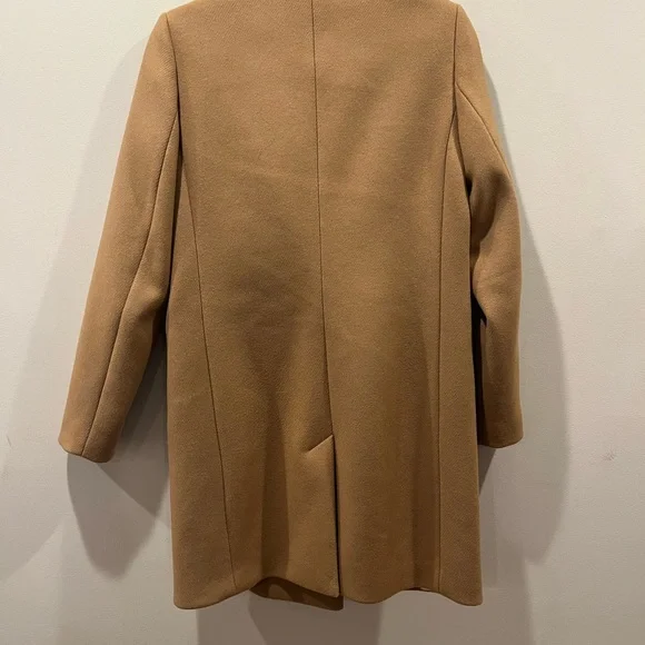 Sezane Johnson Coat in Camel, Size